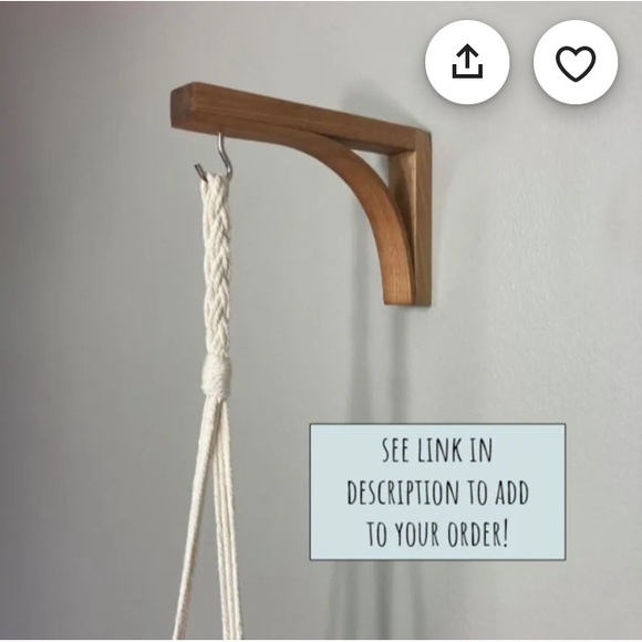 Minimalist Macrame Plant Hanger - 60” - Picture 5 of 6